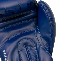 Gants de boxe FFB entraînement SPEED50 Bleu - Adidas